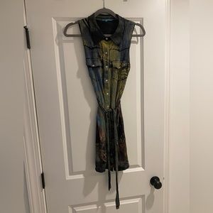 Collar Button Down Dress